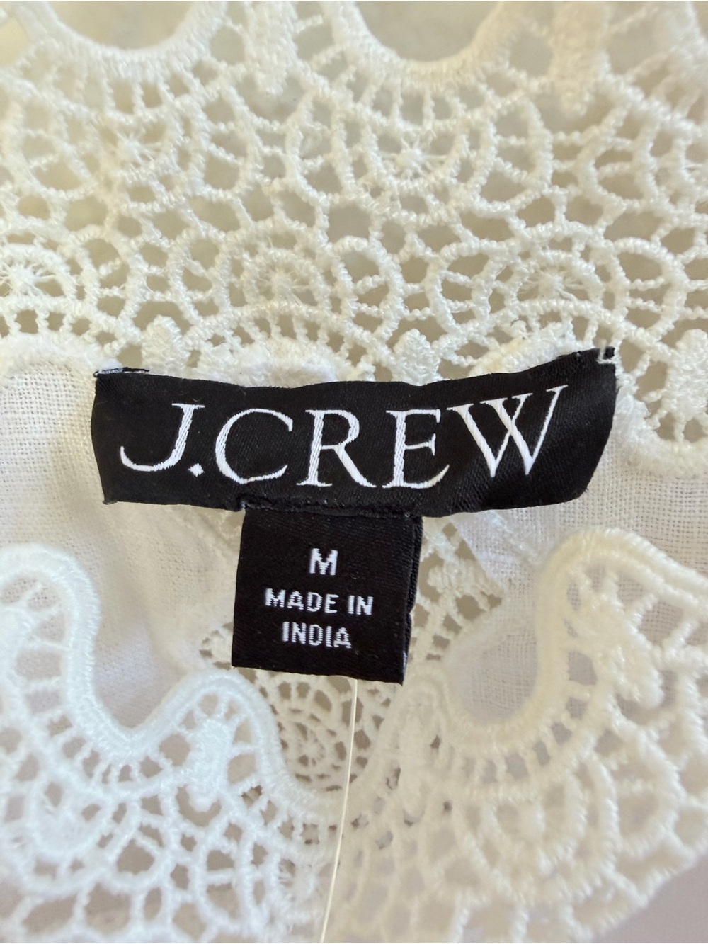 NWT J Crew lace linen tank top - Picture 7 of 9